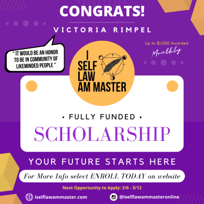 Scholarship Recipient (Feb)