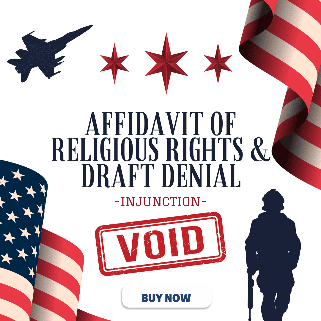 Draft Denial Injunction Affidavit