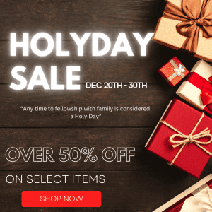 Winter Time HOLYDAY Sale!